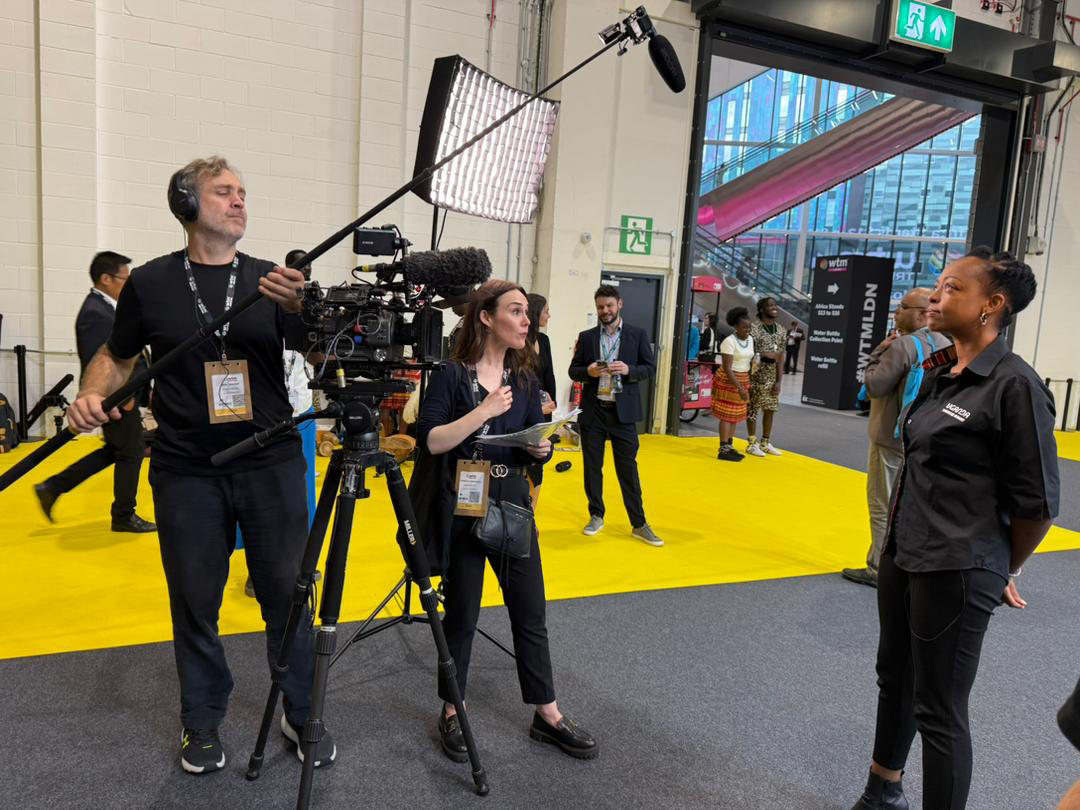 Juliana Kagwa, the UTB chief executive officer during one of the interviews with international media during her visit to London this week.