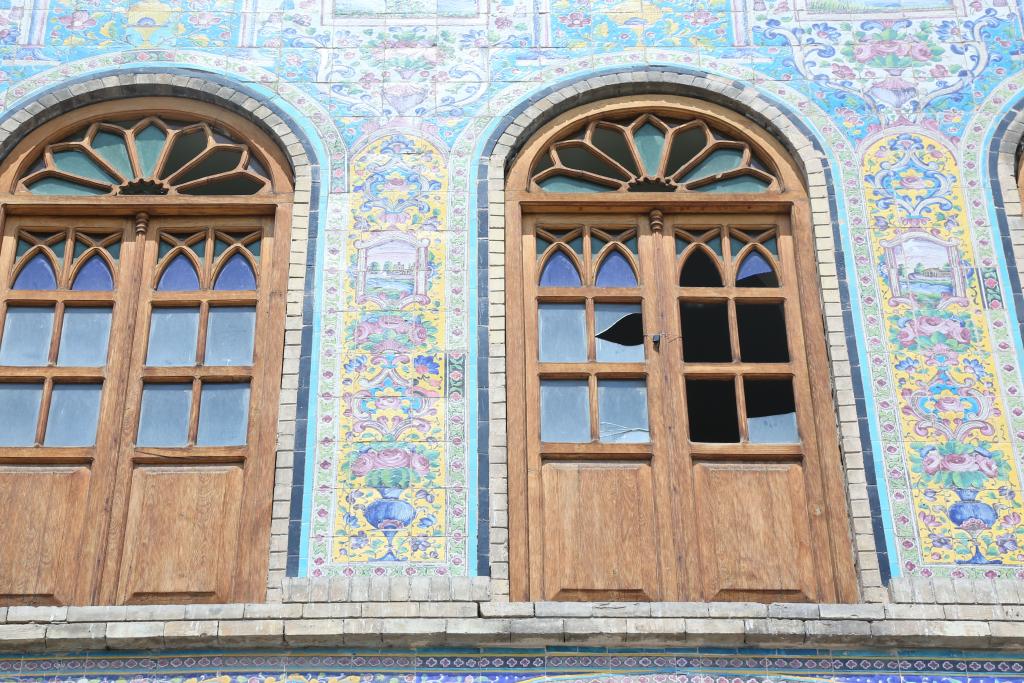 This photo taken on April 20, 2026 shows a view of the Golestan Palace damaged by the U.S.-Israeli attacks, in Tehran, Iran. (Xinhua)