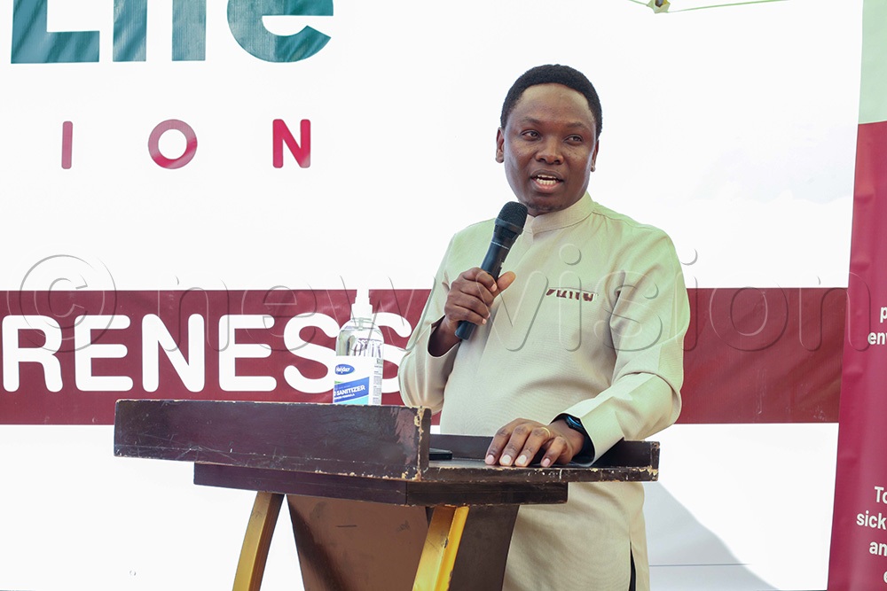 Dr Richard Kabanda, Commissioner for Health Promotion and Education, said Uganda carries one of the highest sickle cell burdens on the continent, with an estimated 13 to 15% of the population carrying the sickle cell. (Photo by John Musenze)