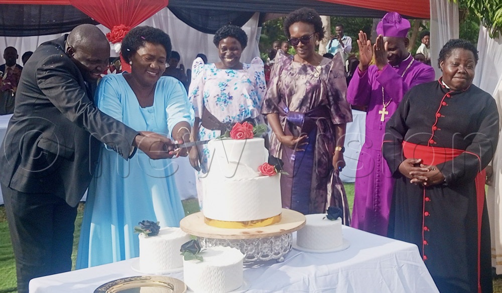 The minister in charge of Luwero Triangle in the Office of the Prime Minister, Jennifer Namuyangu, said there is nothing sweeter than serving God. She thanked the Basoga for voting wisely and peacefully in the January 2026 general elections. (Credit: Charles Kakamwa)
