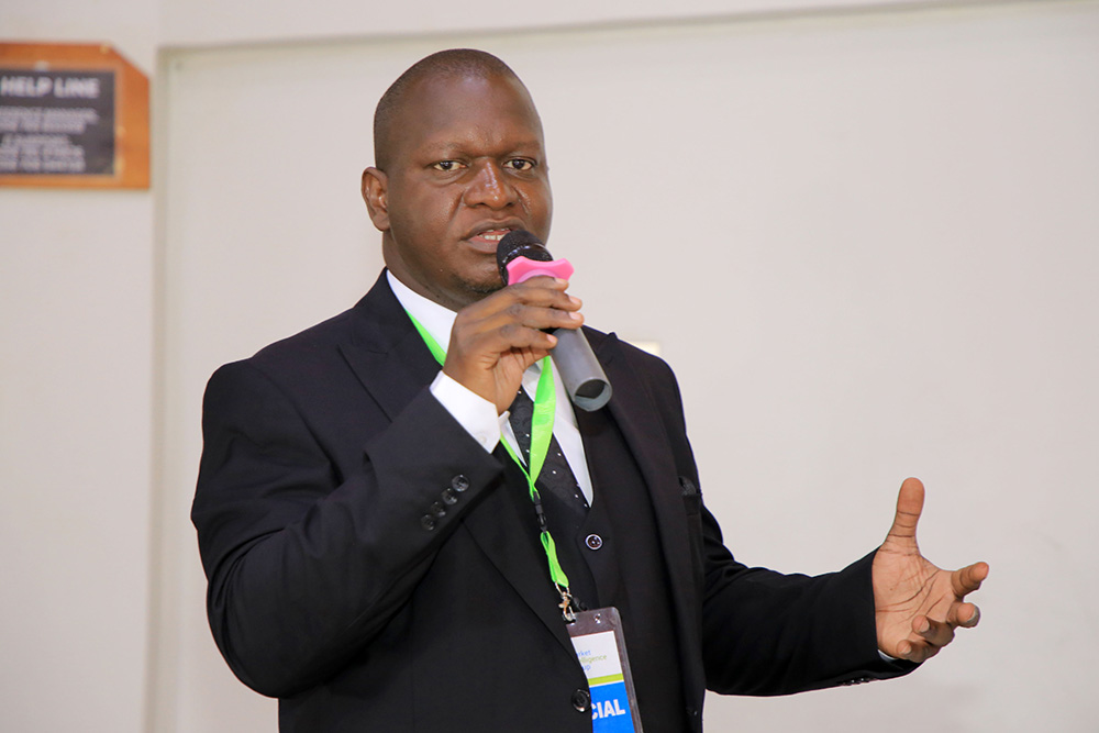 Dr Joel Isabirye, the head of the Journalism and Media Studies department at Kampala International University and Managing Director, Market Intelligence Group. (Photo by Miriam Najjingo)