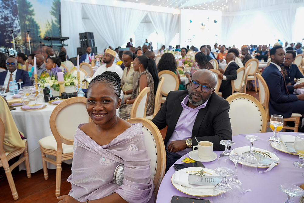 Vision Group CEO Don Wanyama & his wife, Rita.