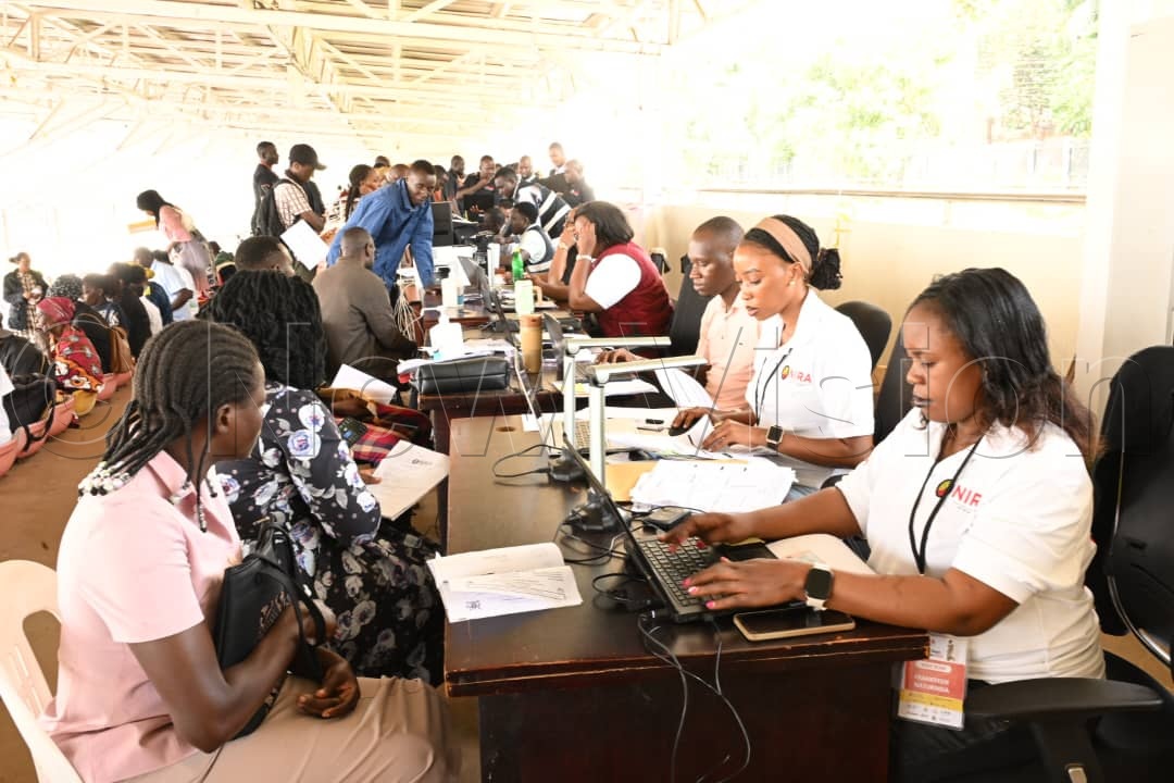 Members of the public can access several services at the expo free of charge while learning more about national identification and civil registration processes. (Credit: Ponsiano Nsimbi)