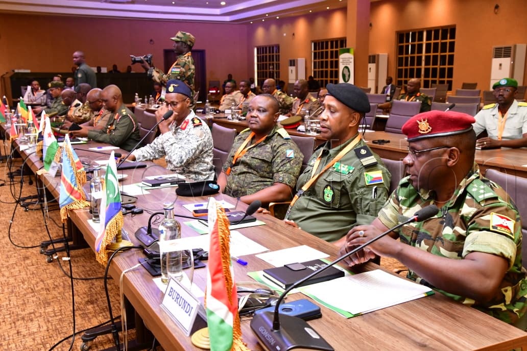 African defence chiefs. (Credit: Mpalanyi Ssentongo)