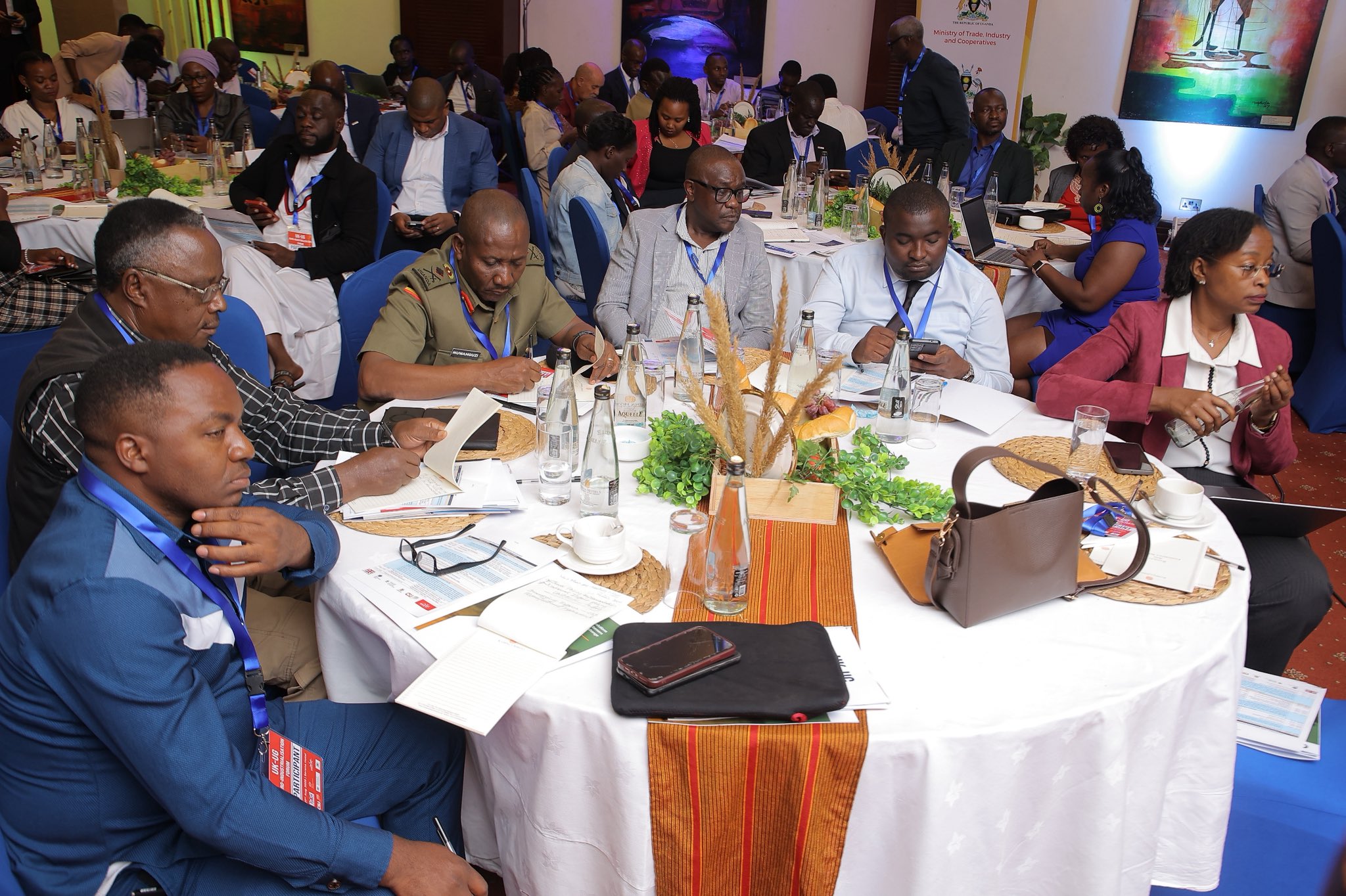 UPDF's Operation Wealth Creation representatives were also in attendance.