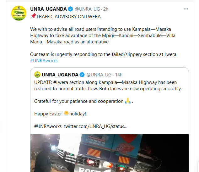 Planning to ply KampalaMasaka Road? Here is the alternative route