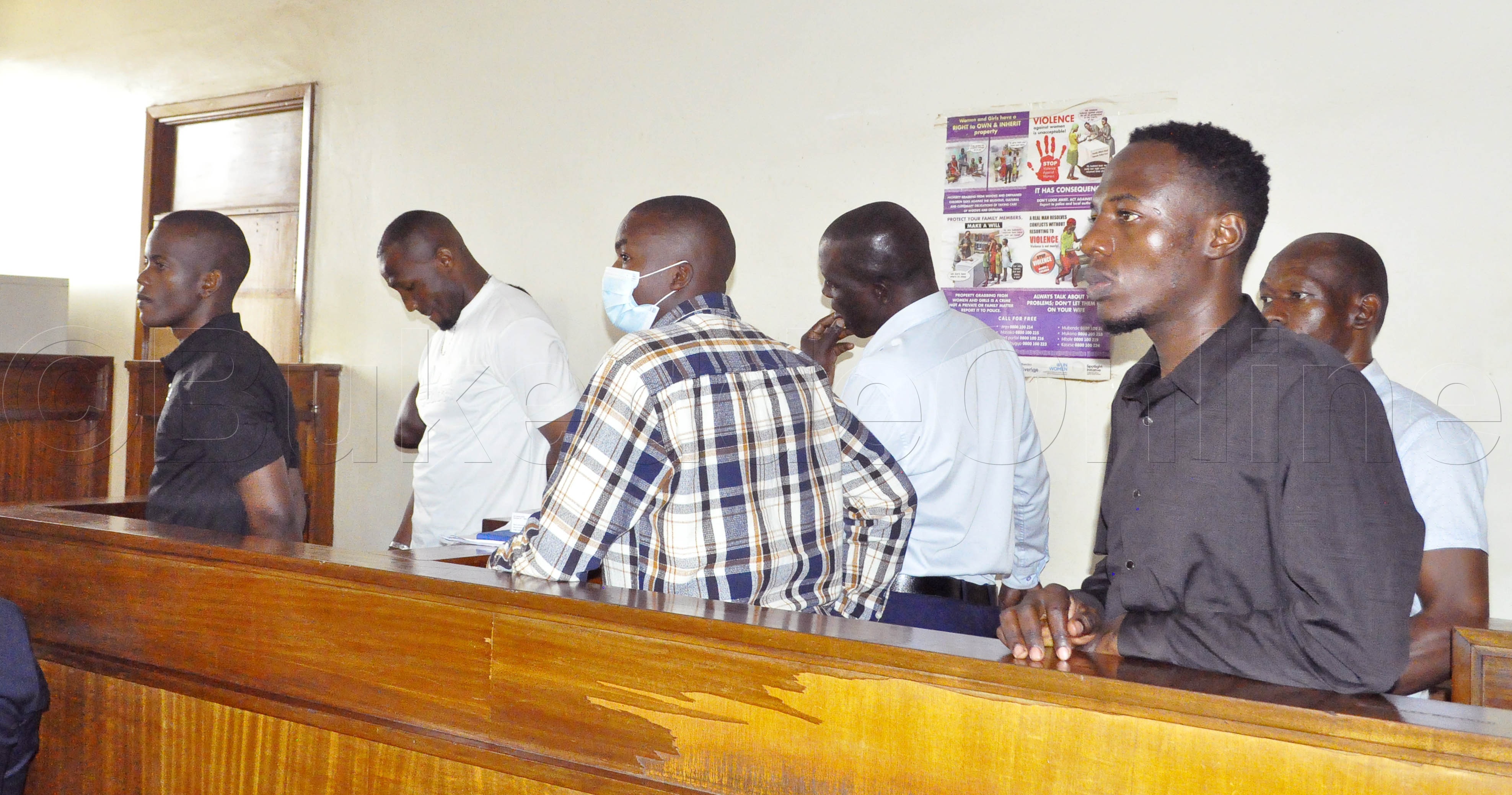 Abamu ku bavubuka abavunaanibwa mu musango guno