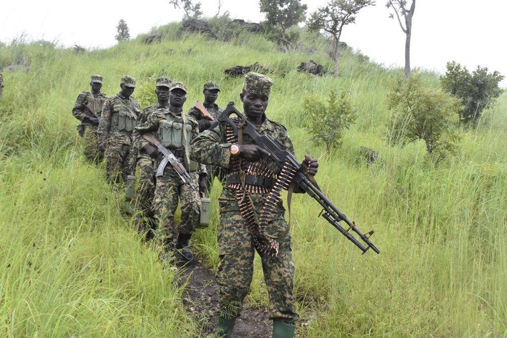In March 2025, UPDF deployed in South Sudan after South Sudan President, Salva Kiir, requested President Yoweri Museveni for urgent military support in order to avert a potential security catastrophe in South Sudan,” Oboth stated. (Credit: UPDF)