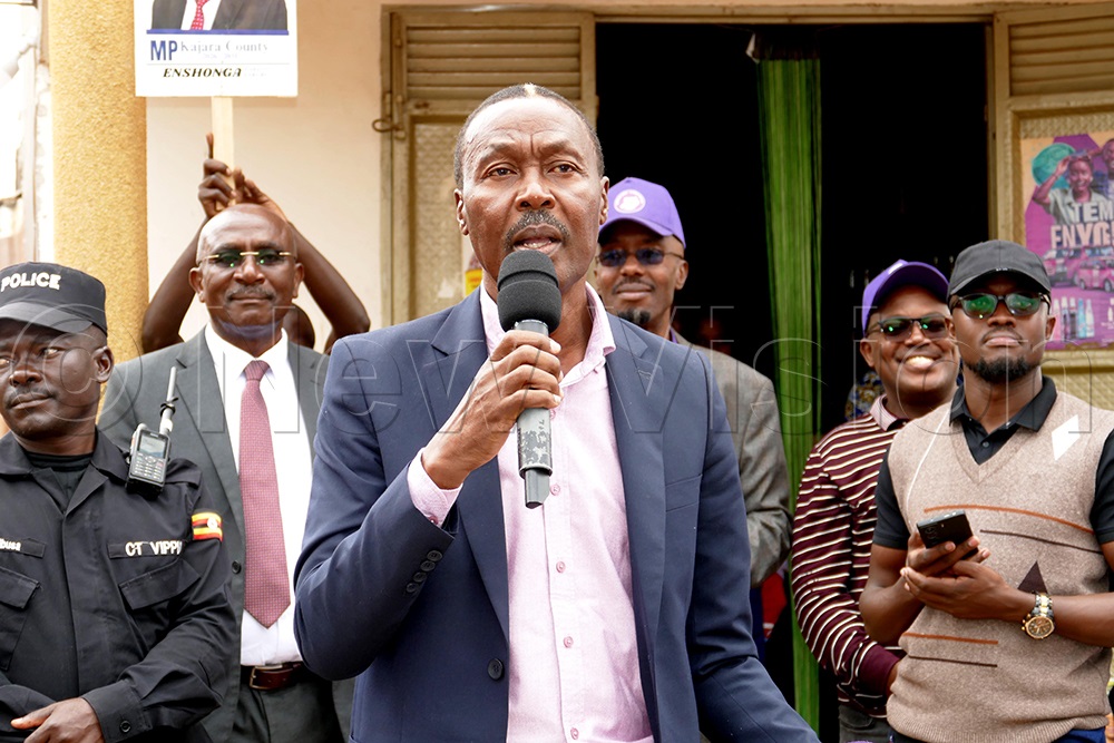 Presidential candidate Maj. Gen. (rtd) Gregory Mugisha Muntu. (Credit: Isaac Nuwagaba)