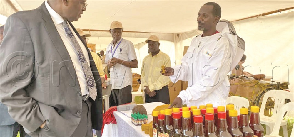 Ocen says the Harvest Money expo is provides knowledge suitable for the growth of his business.