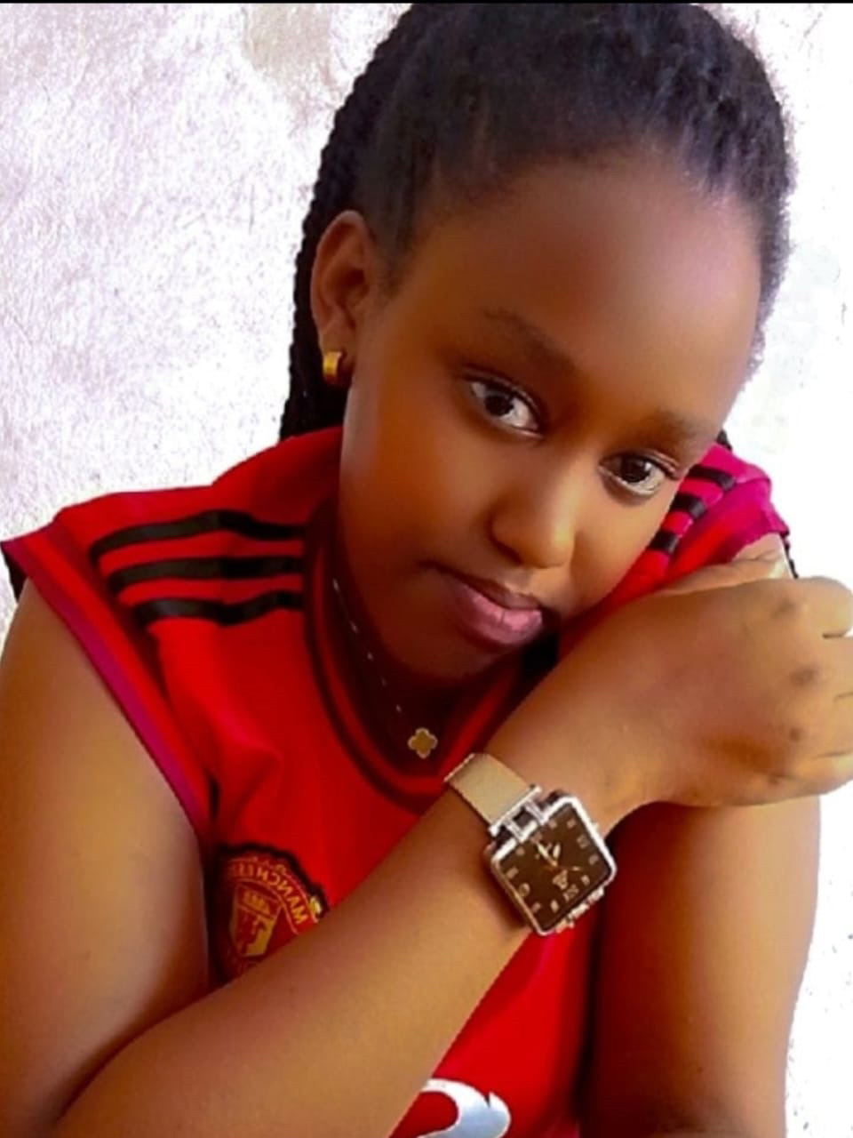 The late Happy Kalanga, 20,  a money lender in Buwenge town council who died on spot in a motor crash. (Courtesy photo)