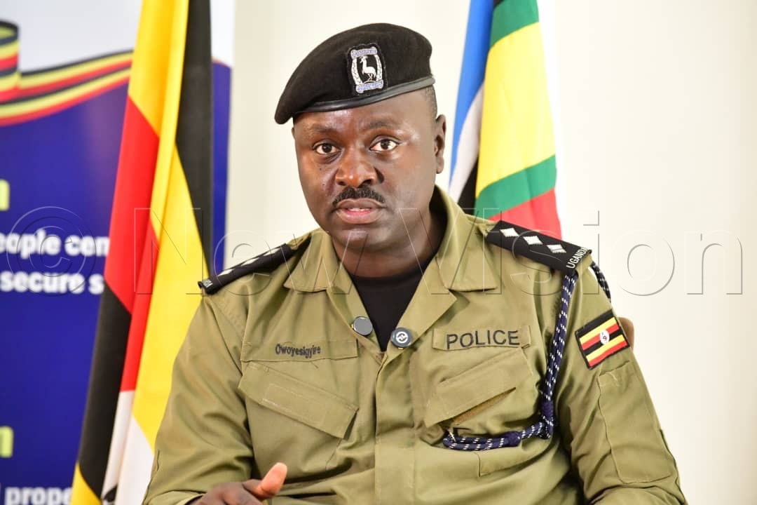 Luke Owoyesigyire,&nbsp;deputy public relations officer for Kampala Metropolitan Police. (File)