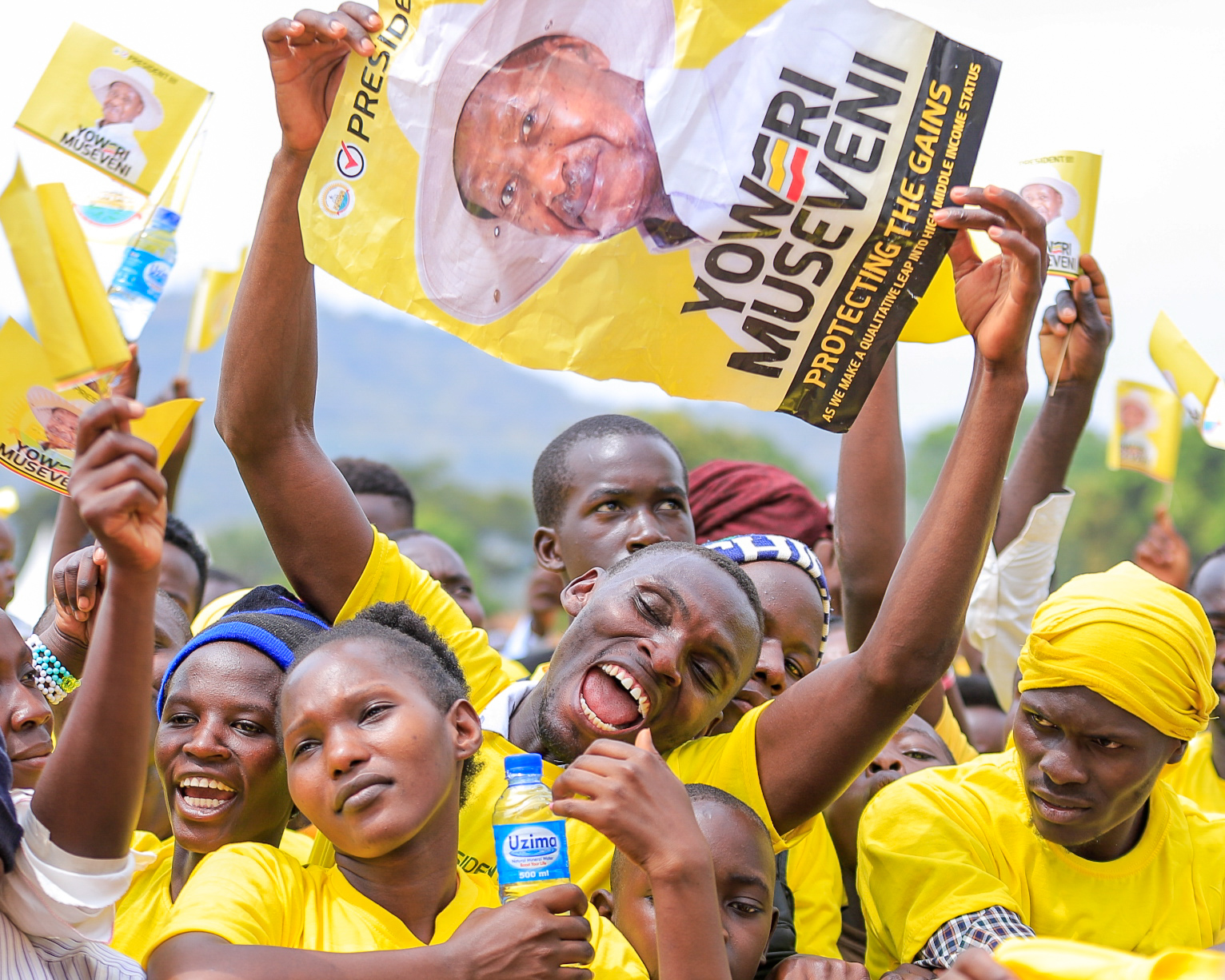 On healthcare and education, Museveni noted progress while also highlighting areas that need attention. (PPU Photos)
