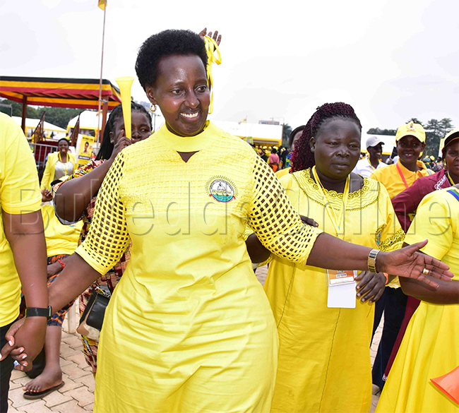 Enid Mwesigye omumyuka wa Adrine okuva mu Western Uganda