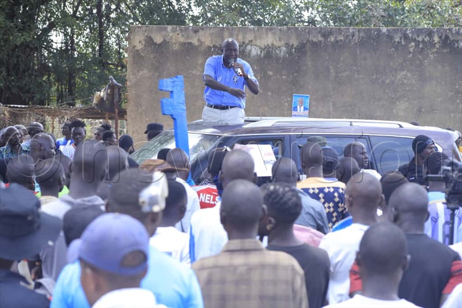 Mafabi promised that, if elected, he would prioritise poverty eradication, equitable resource allocation and meaningful community-based development. He added that his campaign model focuses on meeting people at the grassroots rather than holding rallies only in major towns. (All Photos by Alfred Ochwo)