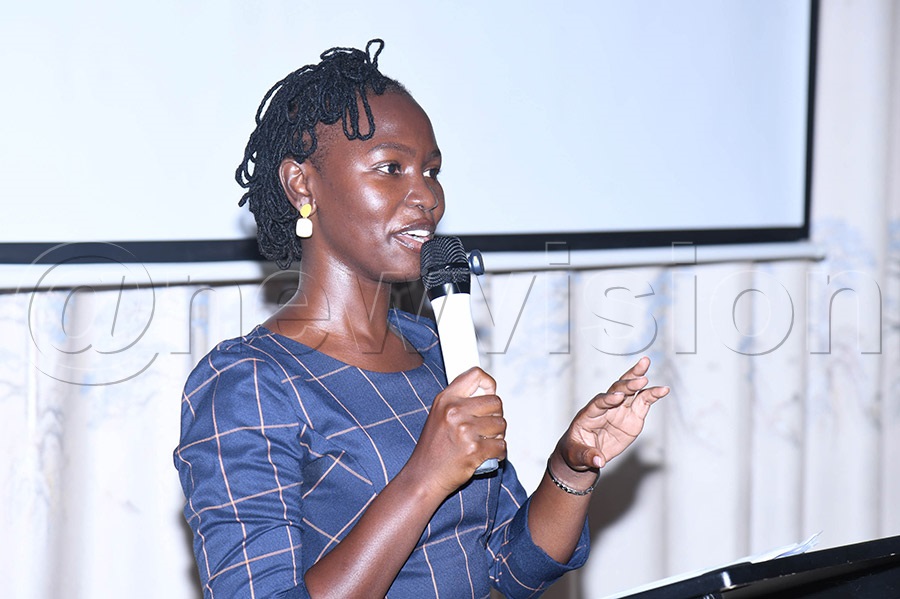 Minister of Children and Youth Dr. Mercy Faith Lakisa addresses leaders from Teso on Wednesday