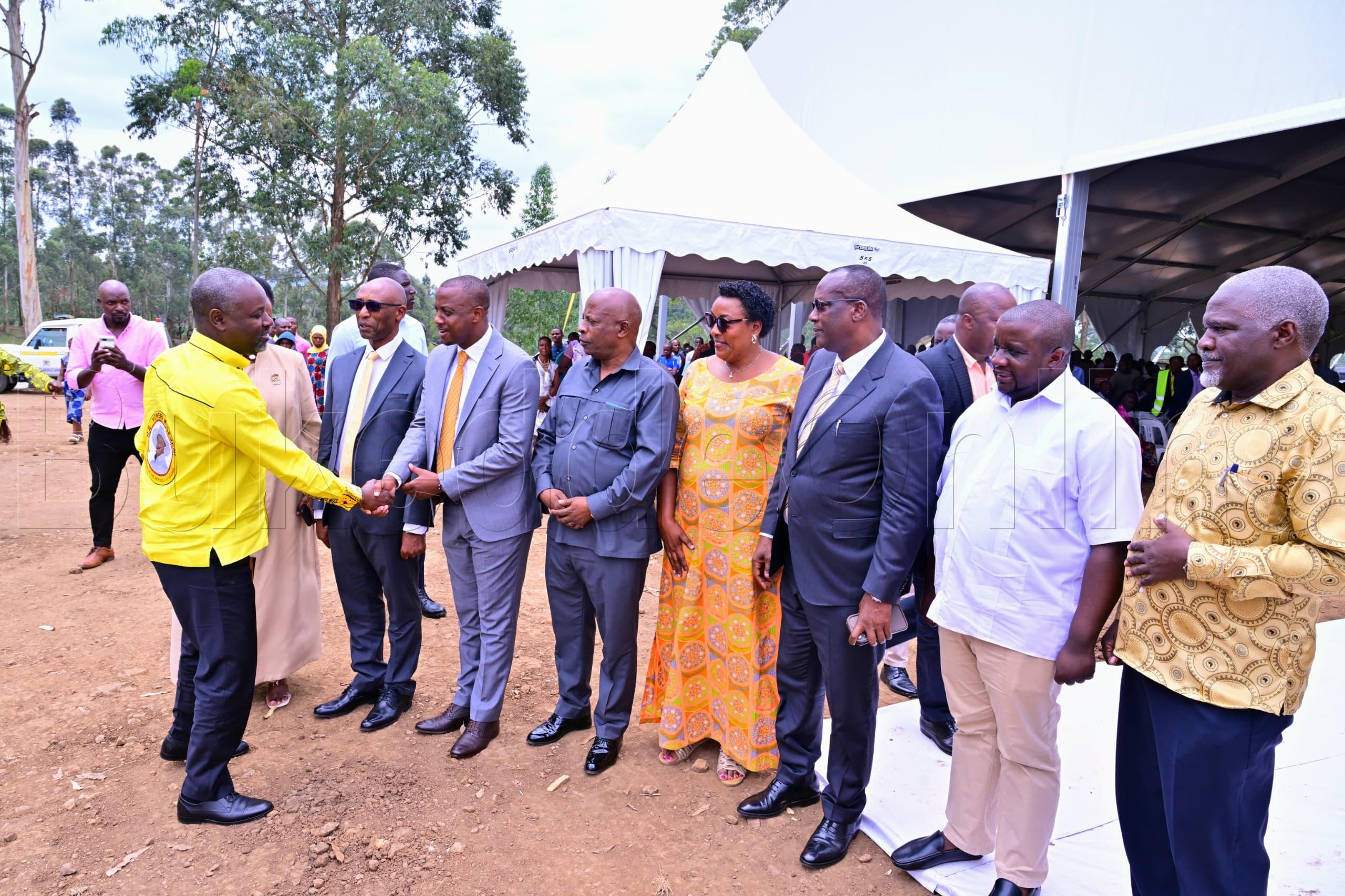 Thomas nga bamwaniriza ku mukolo