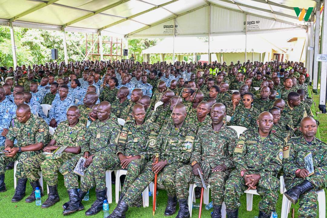 Bamwe omu baserukare abahikire ahari kyasya y’okusiima ahabw’okujaguza ekiro ky'amahe ekya Tarehe Sita ey'omurundi gwa 15 ebaire aha kitebe kikuru kyamahe omuri Mbuya ebiro 04.03.2026. PHOTOS: Miriam Namutebi.