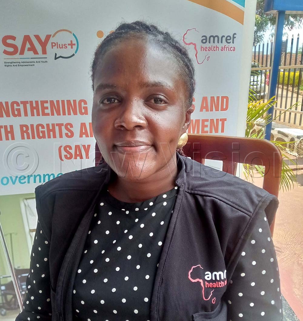 Mercy Akitim, a Health System Strengthening Officer at Amref Health Africa in Uganda. (Credit: Violet Nabatanzi)