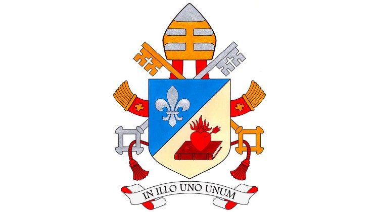 Pope Leo Xiv's Coat Of Arms. (AFP)
