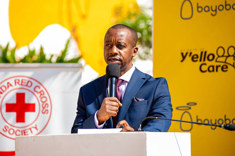 The minister of state for primary health care, Dr Charles Ayume. (Courtesy)