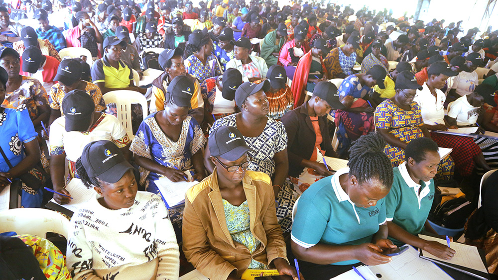 Some of the trainees that attended the training. (Courtesy photo)