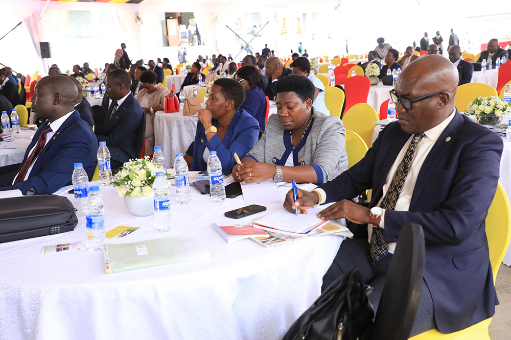 Some of the Members of Parliament during an orientation session held on Thursday, May 28, 2026, at Parliament&rsquo;s South Wing parking space. (Courtesy)