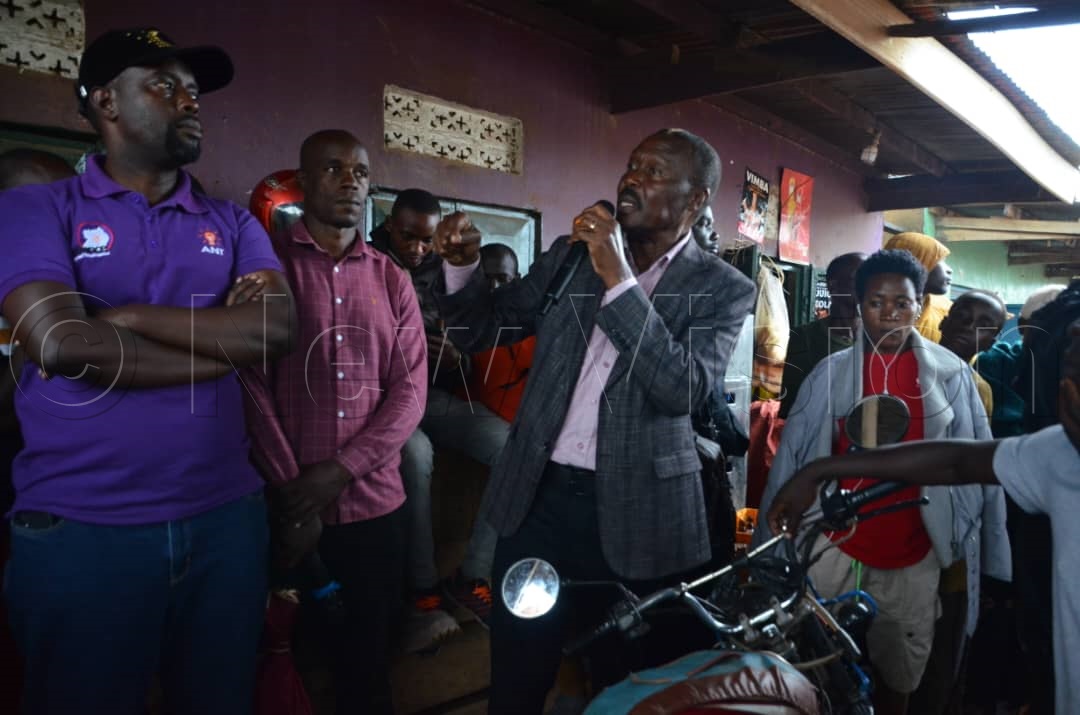 ANT’s Maj. Gen. (Rtd) Mugisha Muntu. (Photo by Stuart Yiga)