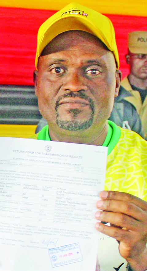 Patrick Musinguzi,   Kashari North, Mbarara  district, NRM.