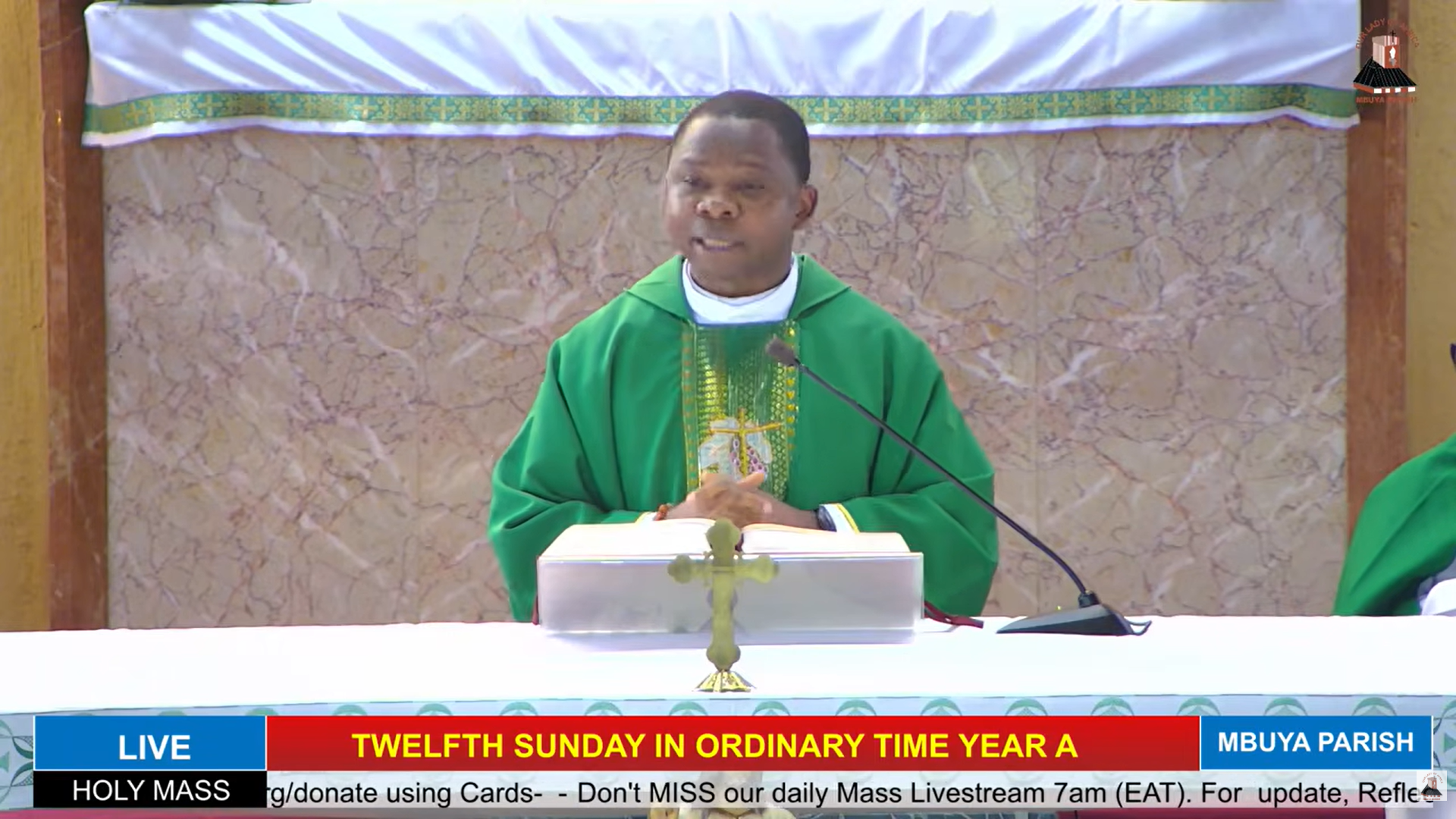 Online Church: @Our Lady of Africa Church Mbuya today, June 21, 2026