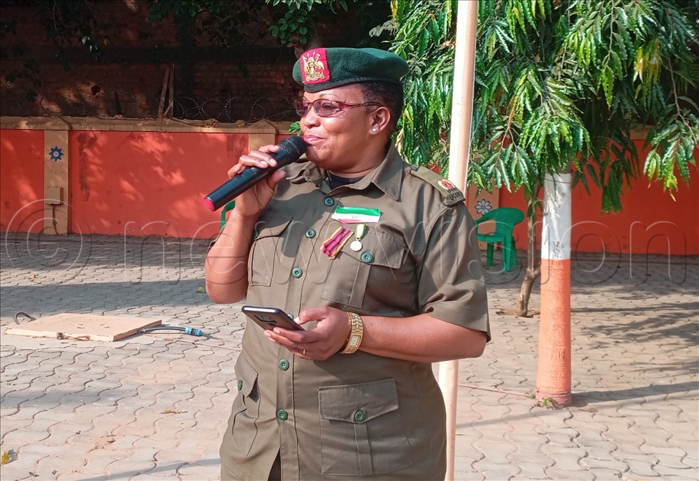 Arua city RCC adressing the Indian community during their Republic day celebration at their Hindu Temple in Arua city.