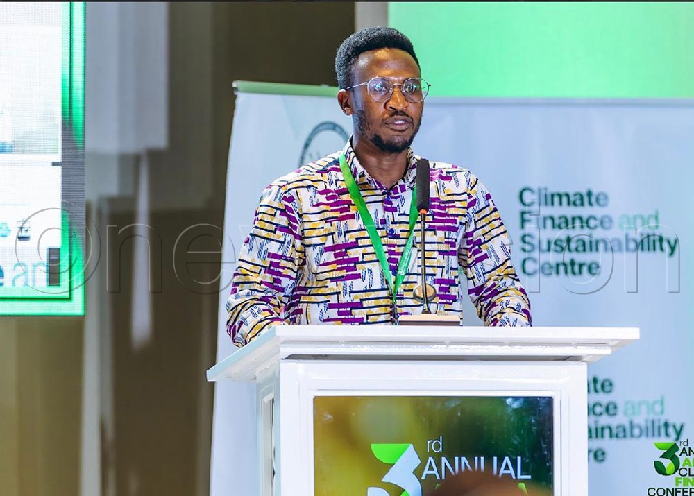 Isaac Ndyamuhaki, National Director of the Green Africa Youth Organization (GAYO) Uganda. (Credit: Aloysious Kasoma)