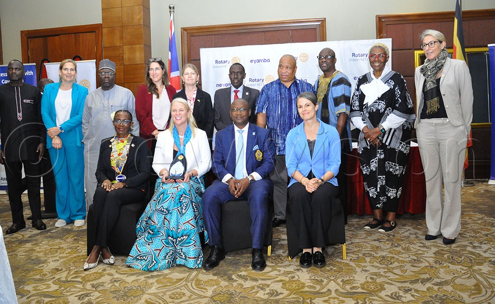 Rotary's core values include service above self, integrity and fellowship. Members have worked together to address pressing issues such as polio eradication, disaster relief, and community development. (Credit: Nancy Nanyonga)