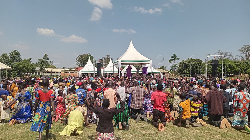 The convention, which runs from January 4 to 10, 2026, is being held at Soroti Demonstration Primary School under the theme “Christ the King”. (Photo by Juliet Akello)