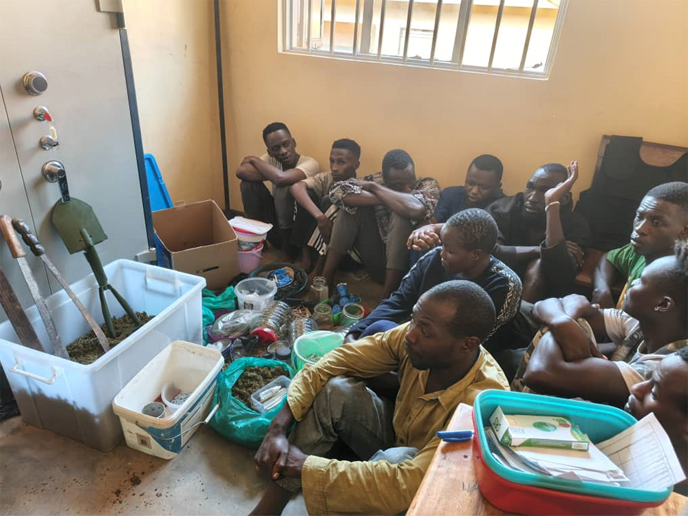 Police say they have in their custody gang rape suspects among the 137 individuals arrested in different parts of Kampala city. (Credit: Police)
