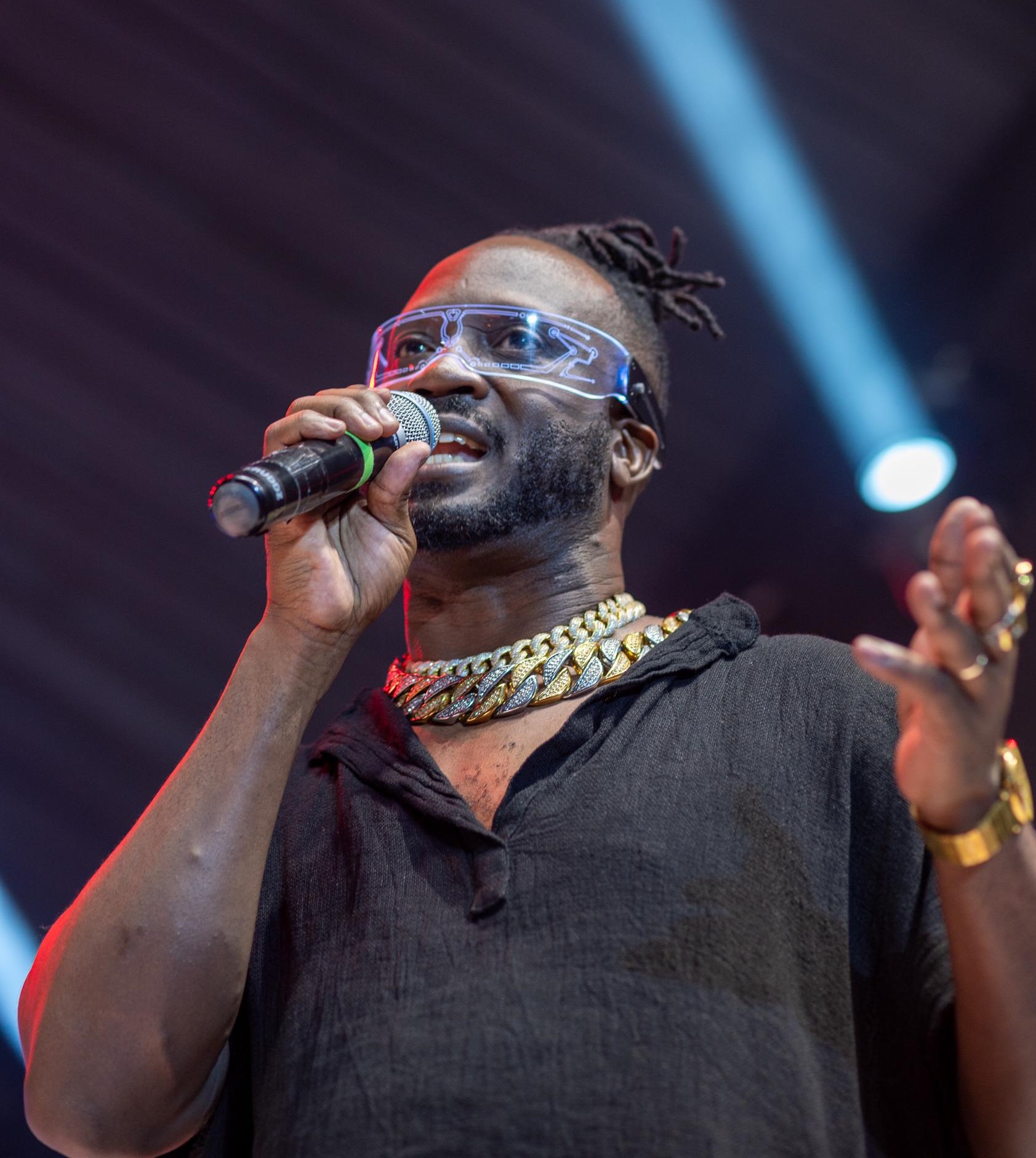 Bebe Cool performs at the UB40 concert 