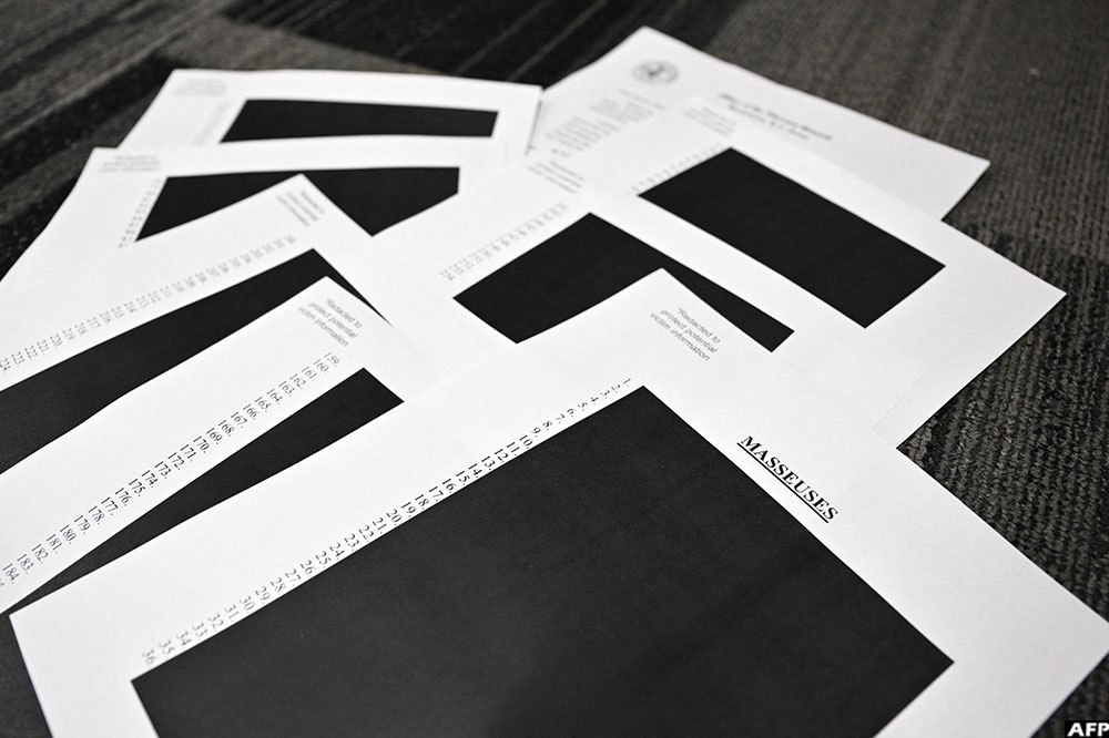 Some of the documents have been redacted.