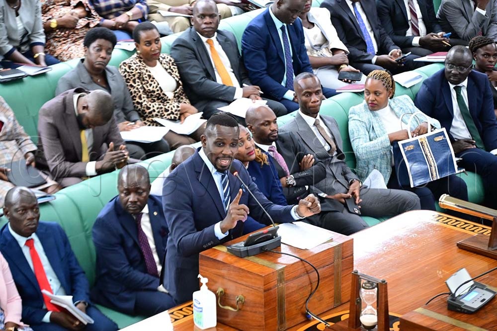 Leader of Opposition Joel Ssenyonyi