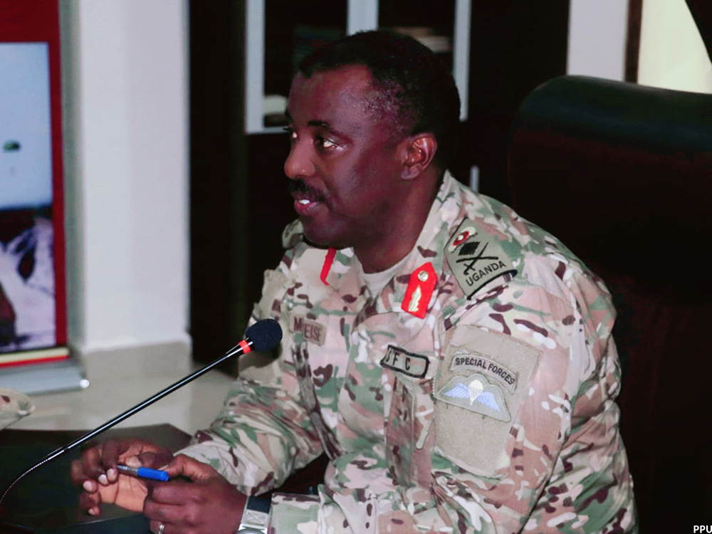 Brig. Gen. Nyakikuru praised Brig. Gen. Namawa for laying a firm institutional foundation for the Chief of Staff's office and commended his exemplary leadership
