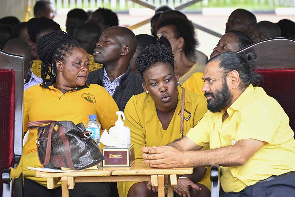 Bamwe ahabeebembezi ba NRM omuri Kampala...(Photo by PPU)