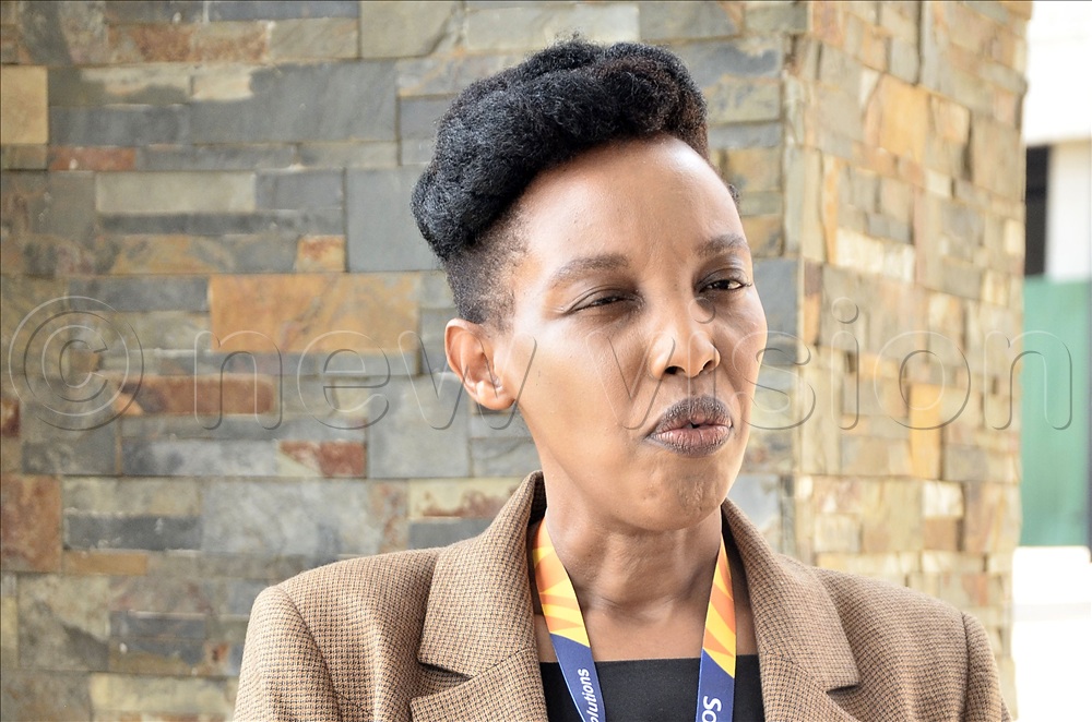 The director General of Immigration and Emigration in Rwanda, Lynder Nkuranga speaks during a conference on East Africa Border Security on 4 Nov 2025 at Mistill Hotel Kampala.  