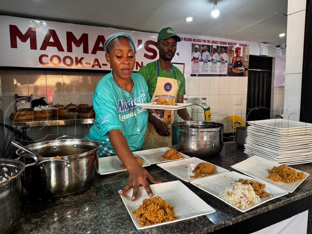 Mama D's Guinness World Record attempt draws crowds as cookathon enters day three