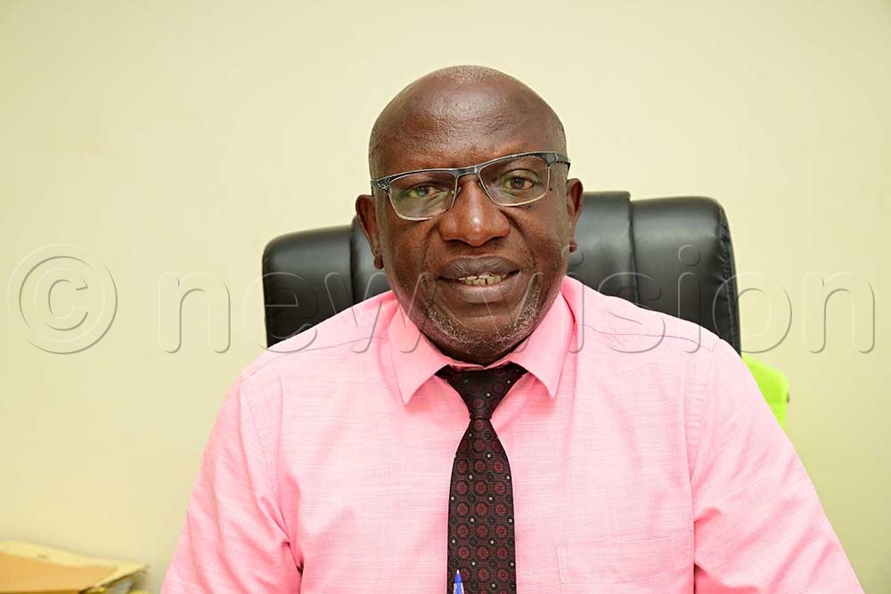Masaka City town clerk Christopher Kaweesi. (Photo by Eddie Ssejjoba)