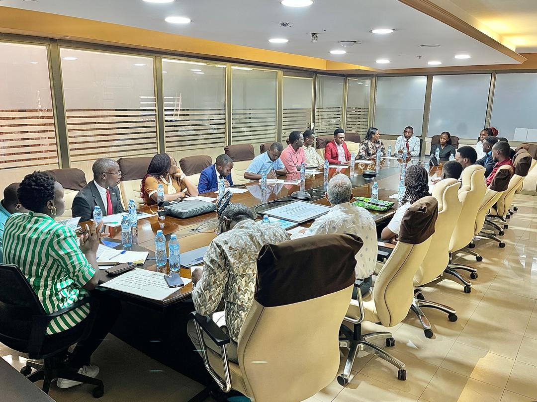 The Pharmaceutical Society of Uganda (PSU) Council has engaged Abacus Parenteral Drugs Limited (APDL) during the meeting. (Courtesy)