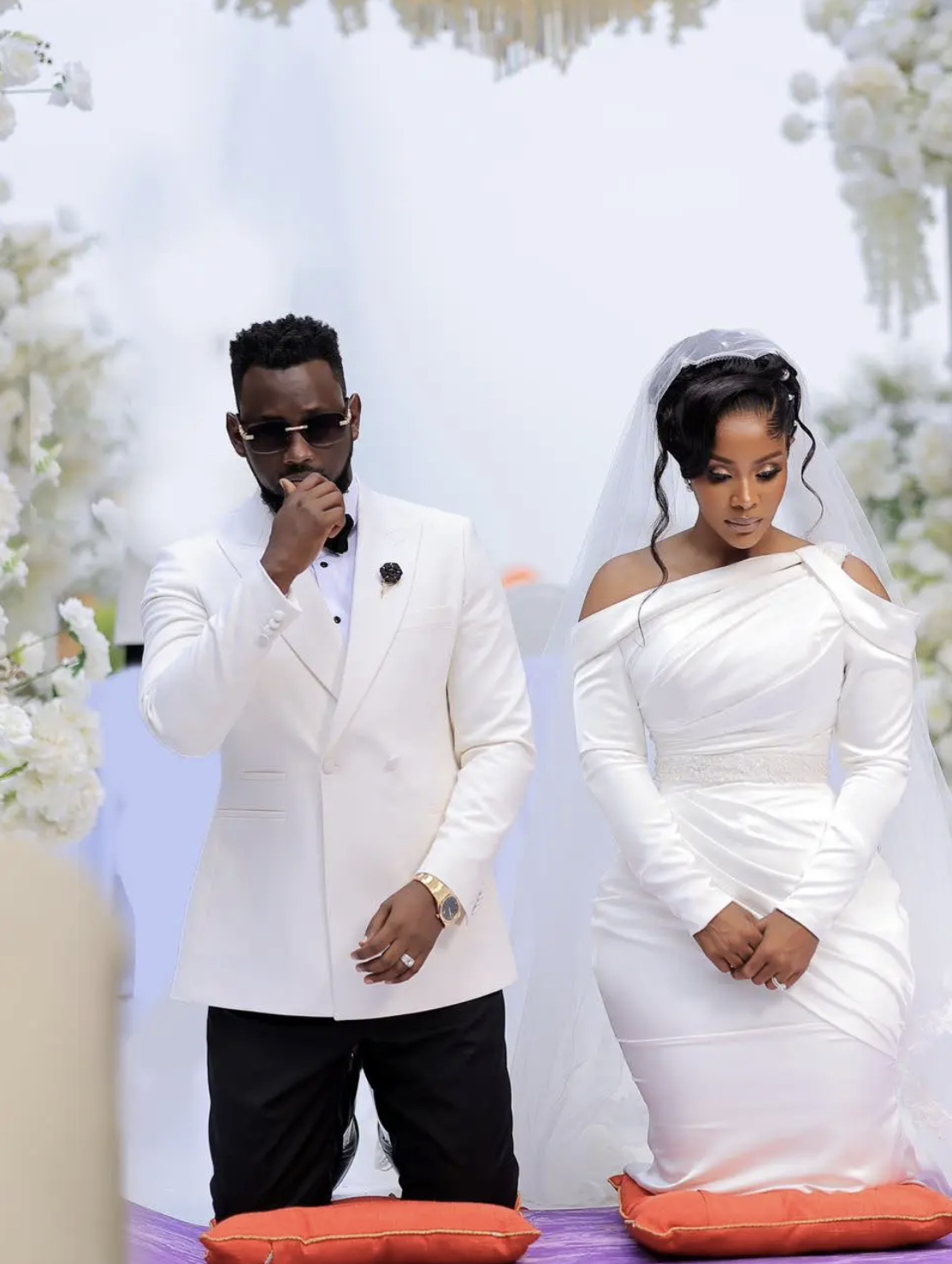 Levixone ne Desire ku mbaga yaabwe.