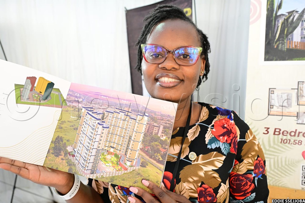 Gillian Ashaba, a sales executive, Fakruddin Properties