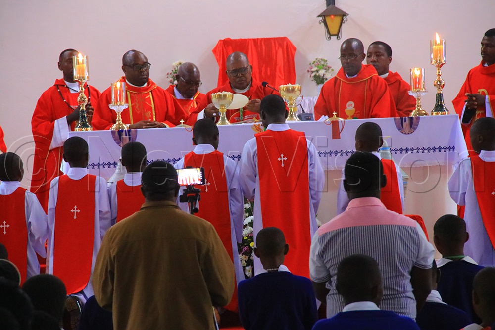 Christians in Kabale Diocese during Mass on Wednesday, June 3, 2026. (Credit: Ahimbisibwe Nelson)