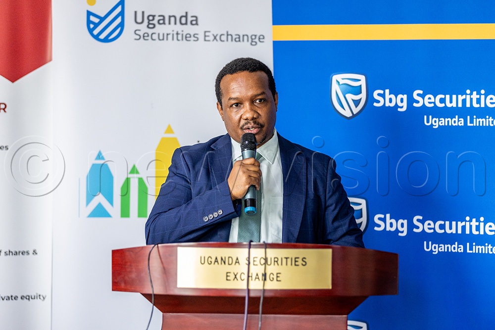 Paul Bwiso, the chief executive officer at USE, said technology is redefining who can invest and how. (Credit: Ali Twaha)