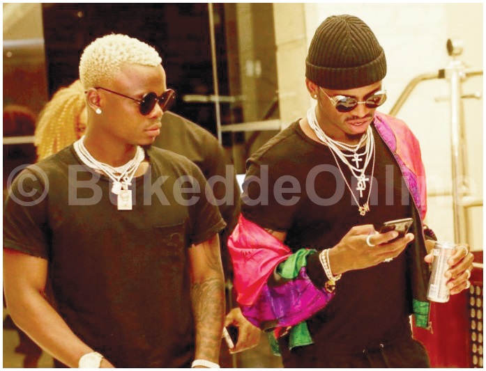 Abayimbi; Harmonize ne Diamond Platinum aboogerwako