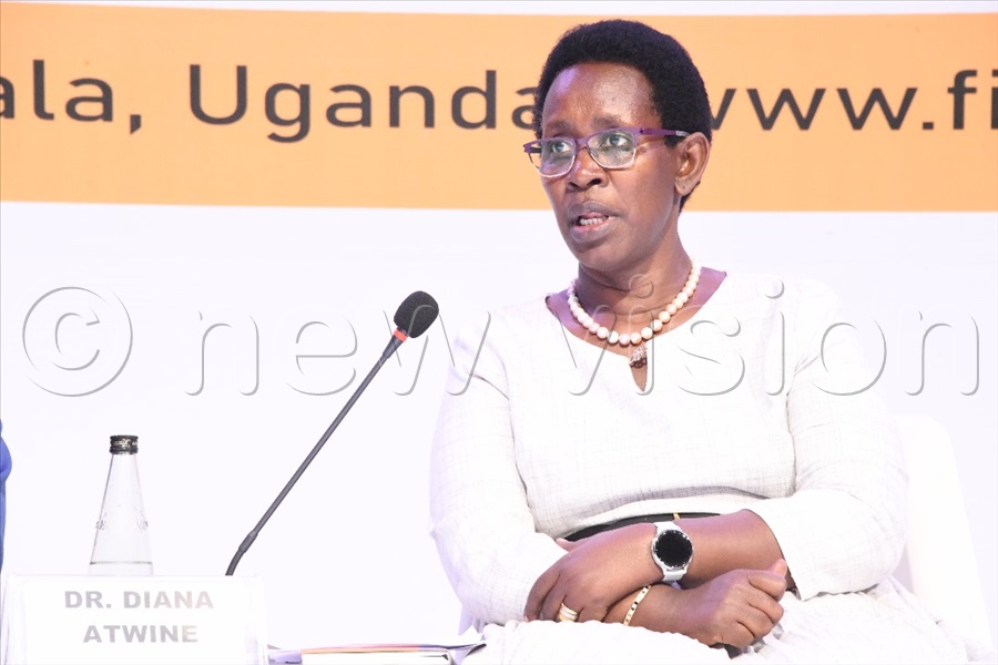 Dr Diana Atwine, the Permanent Secretary at the Ministry of Health.